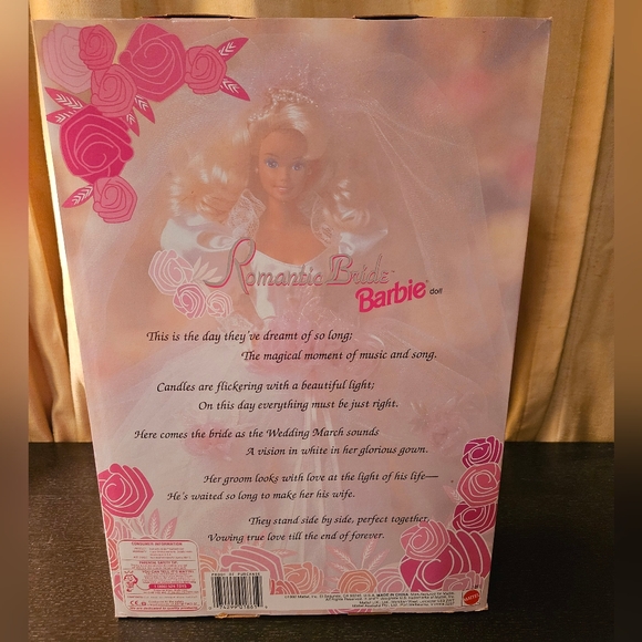 NIB Vintage 1992 Romantic Bride Barbie - Picture 3 of 5
